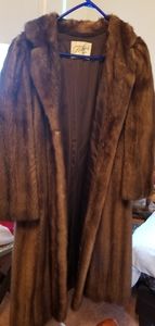 Brown Fur Mink, Vintage Tibor, cold storage,